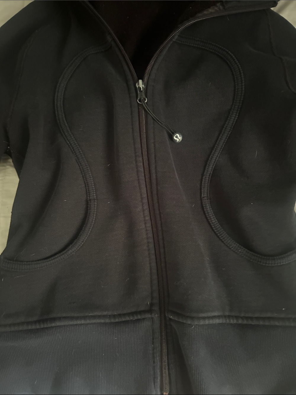 lululemon athletica Black Zip Jacket with Logo - Picture 5 of 6